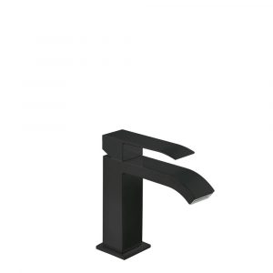 Cuadro Tres-washbasin tap matt black 159mm