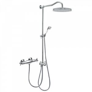 Clasic  Tres-Wall thermostatic shower chrome