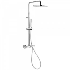 Loft Tres-Wall thermostatic shower mixer