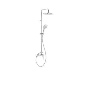 Tres Canigó Plus 2-Way Wall-Fitted Single-Handle Shower Mixer Tap