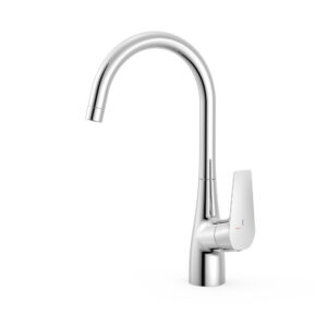 Tres Canigó Plus High Single-Handle washbasin mixer tap Lateral Lever