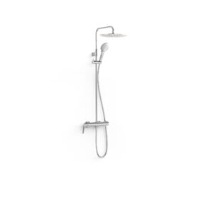 Tres Fuji Wall-Fitted Single-Handle Shower Mixer Tap Chrome