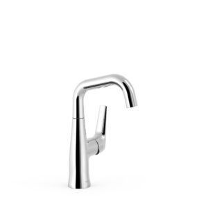 Tres Fuji Single-Handle Washbasin Mixer Tap with Lateral Lever Chrome