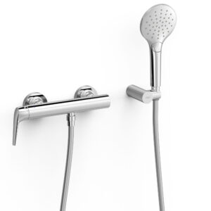 Tres Fuji Wall-Mounted Single-Handle Shower Mixer Tap Chrome