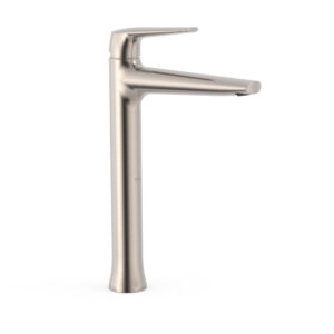Tres Fuji XXL Single-Handle Washbasin Mixer Tap Steel