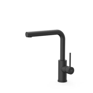 Tres Single-Handle Kitchen Mixer Tap Matt Black