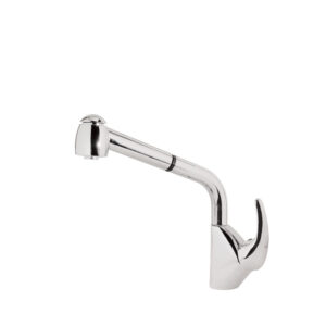 Tres Single-Handle Tap with Pull-Out Spout and 2 Stream Types for Kitchen (2)