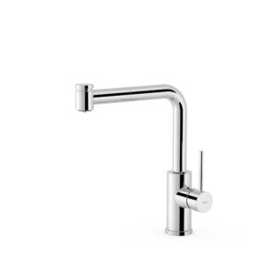 Tres Single-Handle Tap with Pull-Out Spout and 2 Stream Types for Kitchen (3)