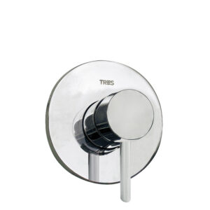 Tres Lex-Alp 1-Way Conceled Single-Handle Shower Mixer Tap