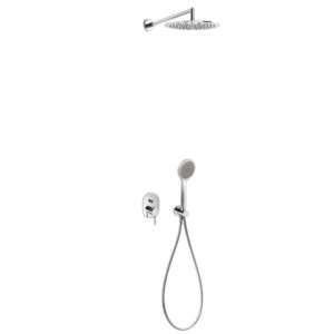 Tres Lex-Alp 2-Way Conceled Single-Handle Shower Mixer Tap Kit