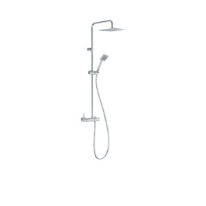 Tres Lex-Alp 2-Way Wall-Fitted Single-Handle Shower Mixer Tap (5)