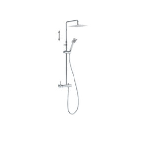 Tres Lex-Alp 2-Way Wall-Fitted Single-Handle Shower Mixer Tap (6)