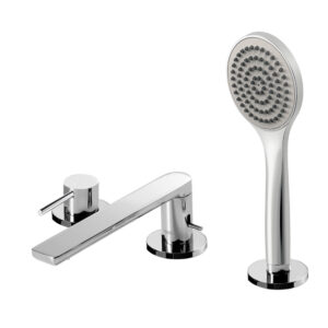 Tres Lex-Alp Single-Handle Bath Edge Mixer Tap