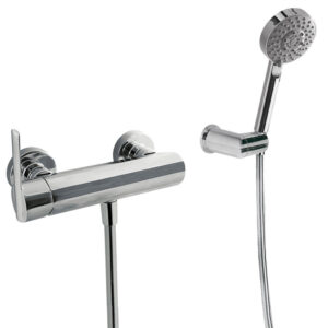 Tres Lex-Alp Wall-Mounted Single-Handle Shower Mixer Tap