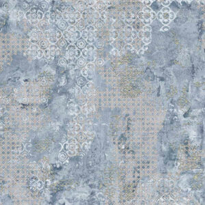 Aparici Rug Blue Natural 100X100 cm