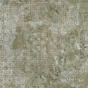 Aparici Rug Green Natural 100X100 cm