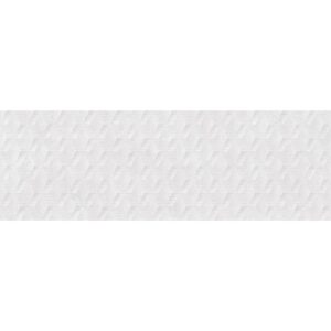 Rhomb White Matt 30x90cm