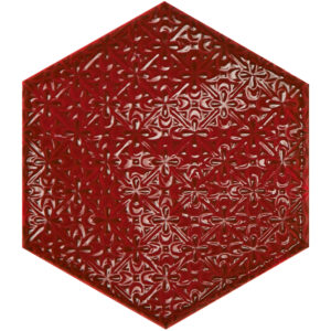 Dec Rain Bordeaux Polished 19.8x22.8 cm