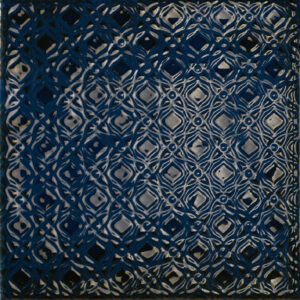 Dec Rain Blue Polished 22.3x 22.3cm
