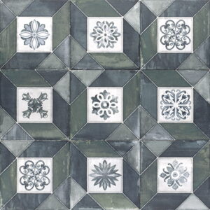 Deco Elegance Blu Green 20X20 cm
