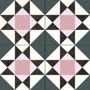 Precut Penta Pink 45x45 cm