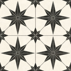 Precut Star White 45x45 cm